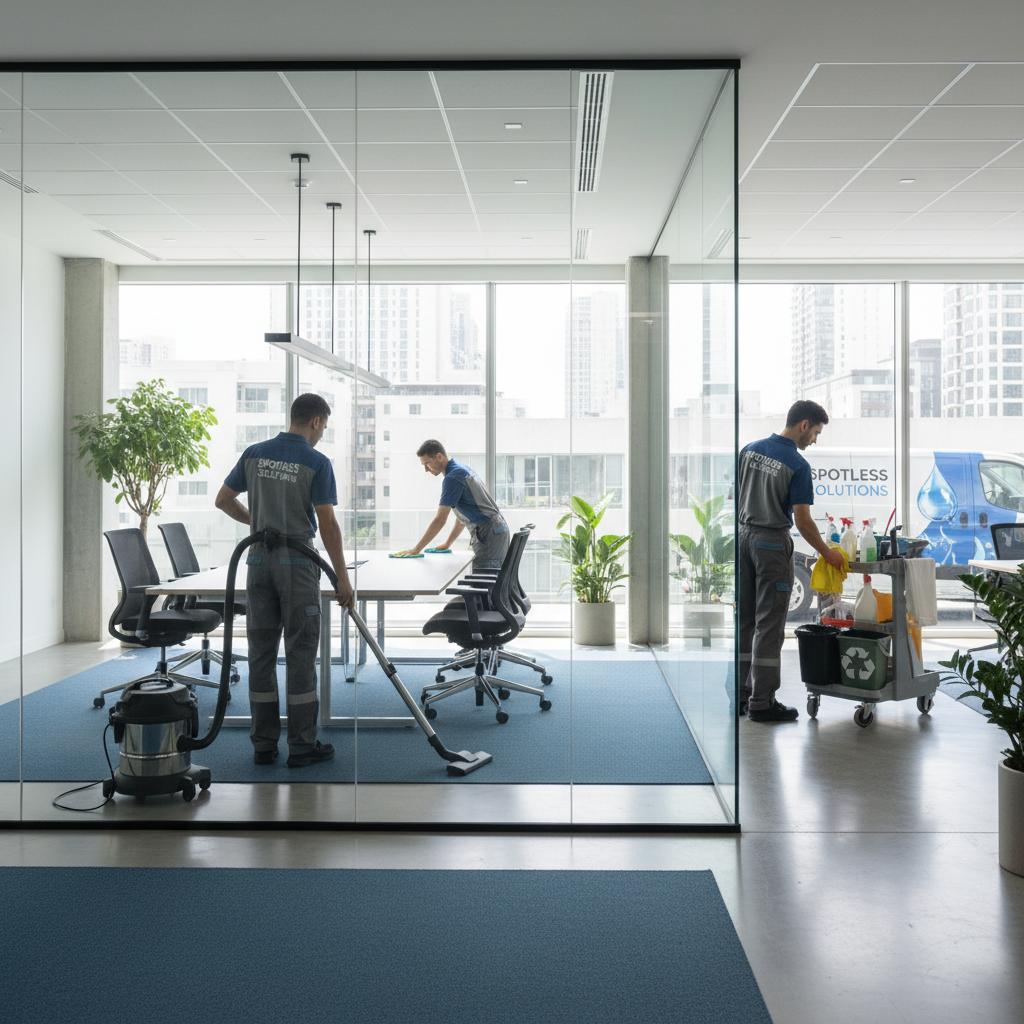 עבודת ניקיון משרדים בהייטק
